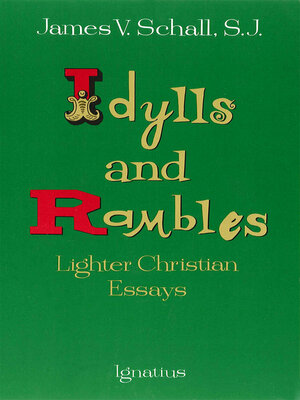 cover image of Idylls And Rambles
